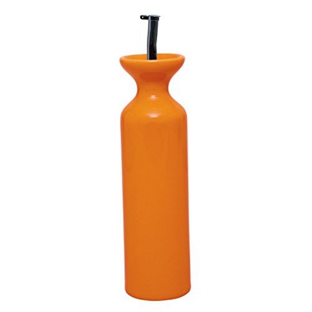 Oliera Ceramica Capacità ml 350. Colore Arancio.